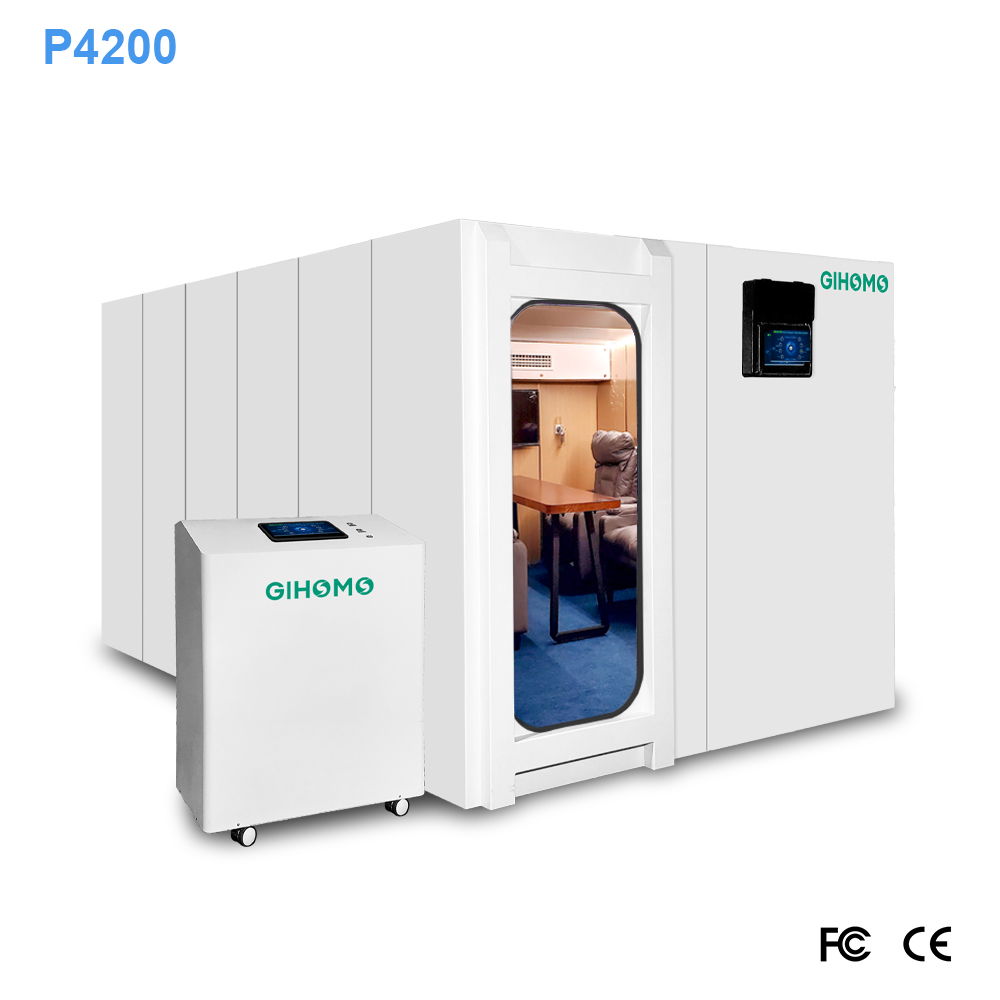 1 six person hyperbaric oxygen chamber