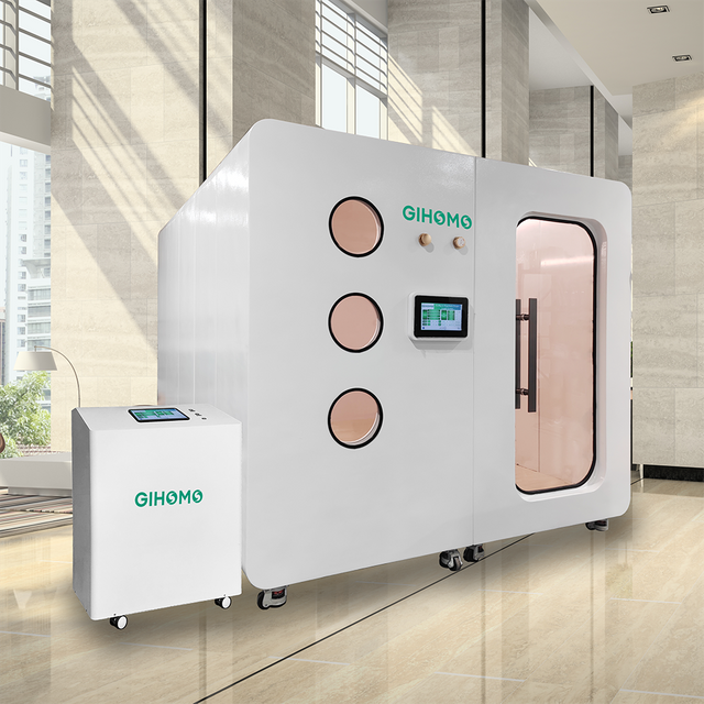 GIHOMO 1.3ATA Four Person Hard Shell Hyperbaric Oxygen Chamber for Commercial Use