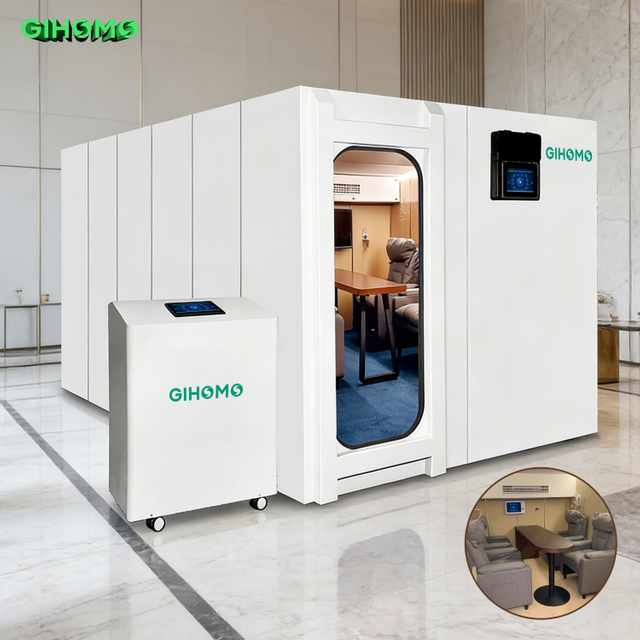 P3600 Six Sitters Hard Shell Hyperbaric Chamber for Commercial Use & Sports Injury