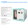Y1800M 1.3-1.5ATA Two Sitters Hard Shell Hyperbaric Chamber with BIBS System