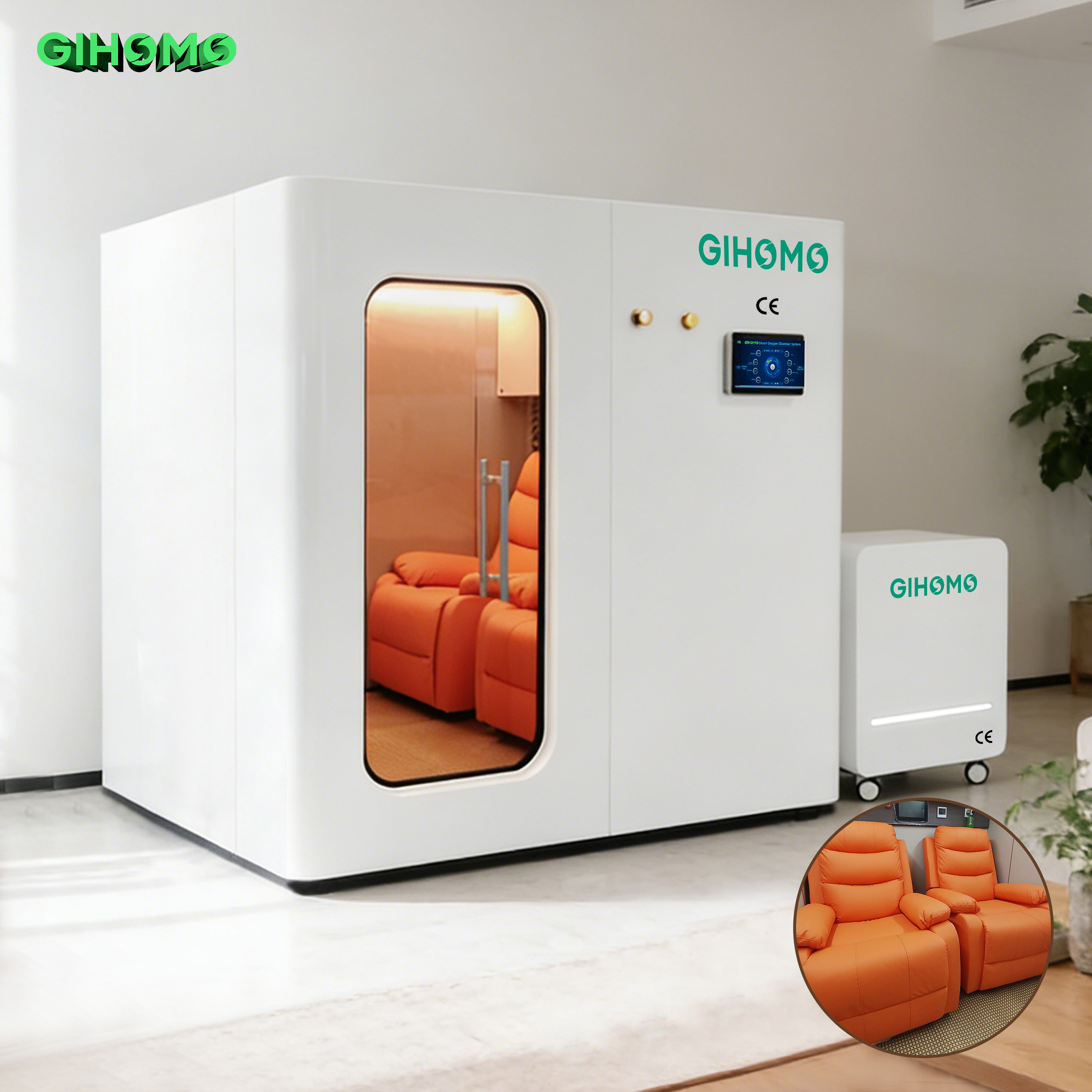sitting hyperbaric oxygen chamber