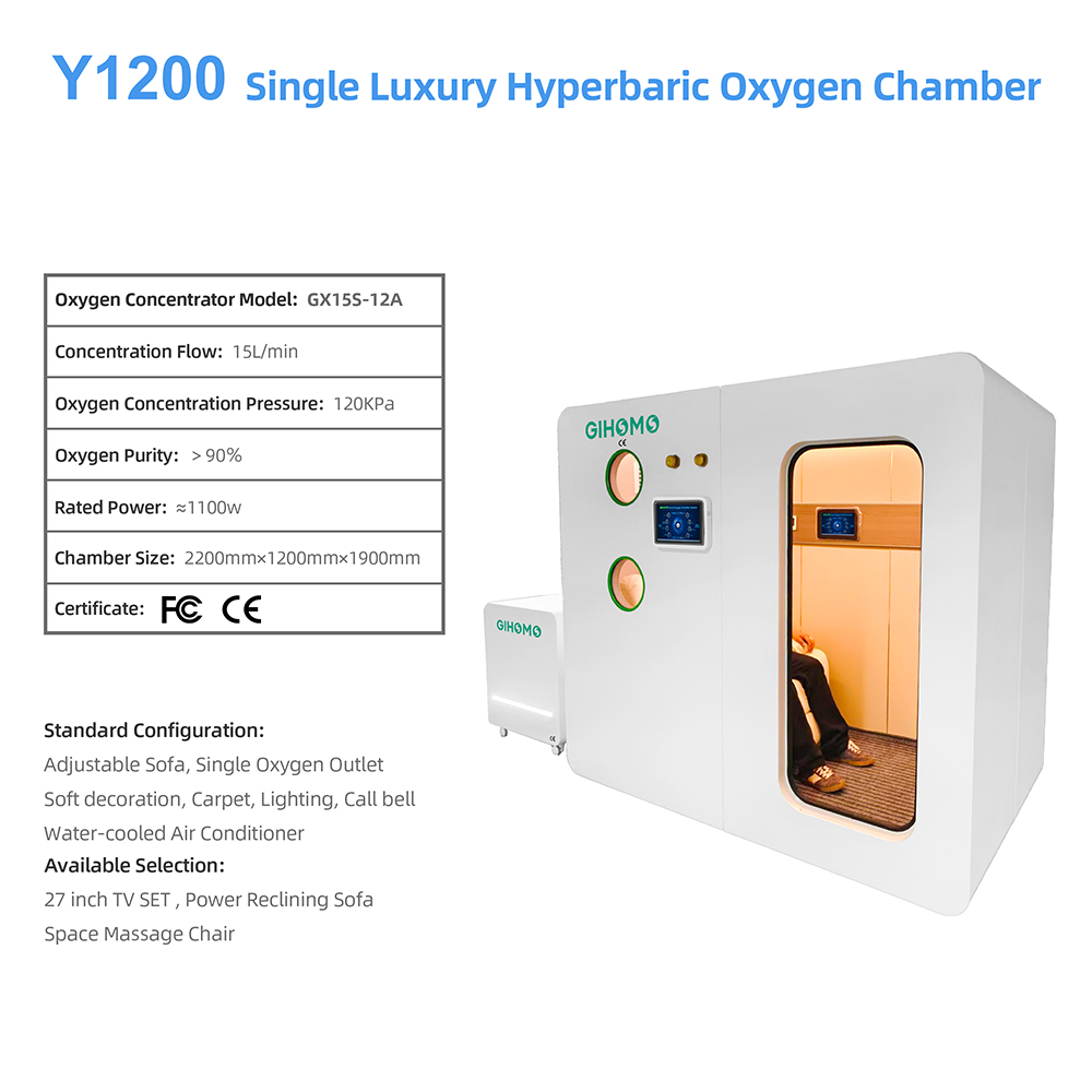 one people 1.5ata hyperbaric oxygen chamber hbot