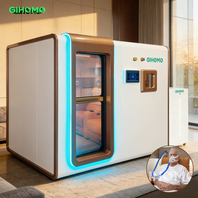 P1800M 1.3-1.5ATA Two Person Hyperbaric Chamber HBOT with BIBS System 