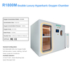 R1800M Hard Shell Two Sitters Hyperbaric Chamber HBOT with BIBS System for Health Care