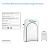 SC001 Customized Lightweight Portable Soft Shell Hyperbaric Wheelchair Accessible Oxygen Chamber for Medical Use 