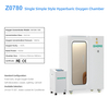 Z0780 Sports Injury High Pressure Therapeutic Hard Shell Hyperbaric Oxygen Chamber with Window