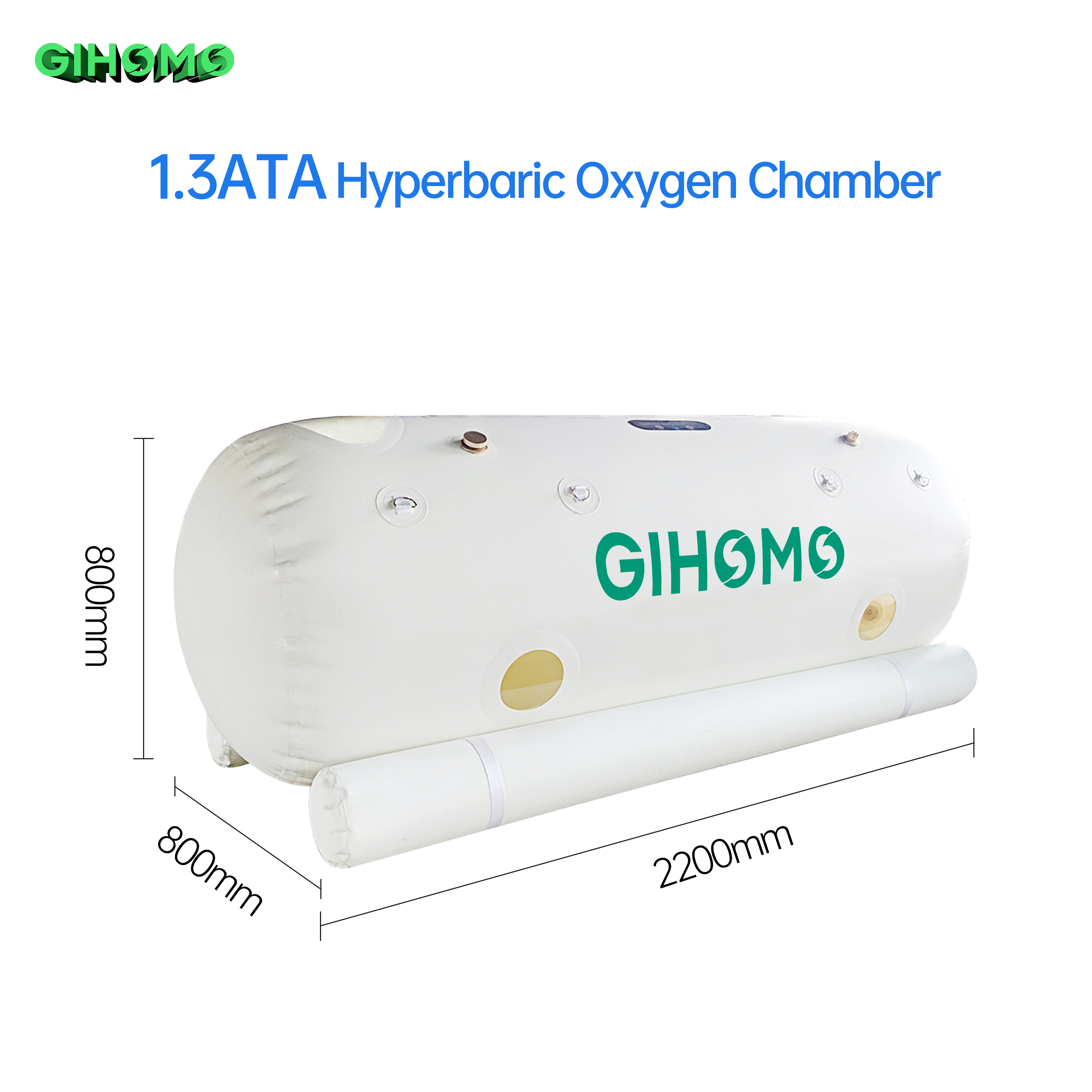 lying type hyperbaric chamber for health care