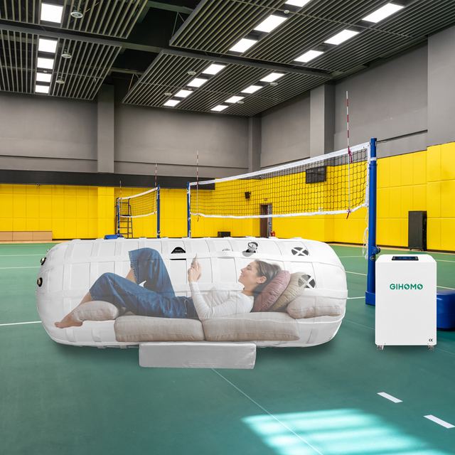 2.0 ATA Deep Tissue Healing Inflatable Soft Shell Hyperbaric Chamber for Home Use