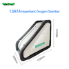 ST001 1.3ATA One Person Soft Shell Hyperbaric Oxygen Chamber for Anti-aging & Health Care