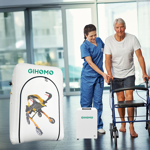 Customized Lightweight Portable Soft Shell Hyperbaric Wheelchair Accessible Oxygen Chamber for Medical Use 