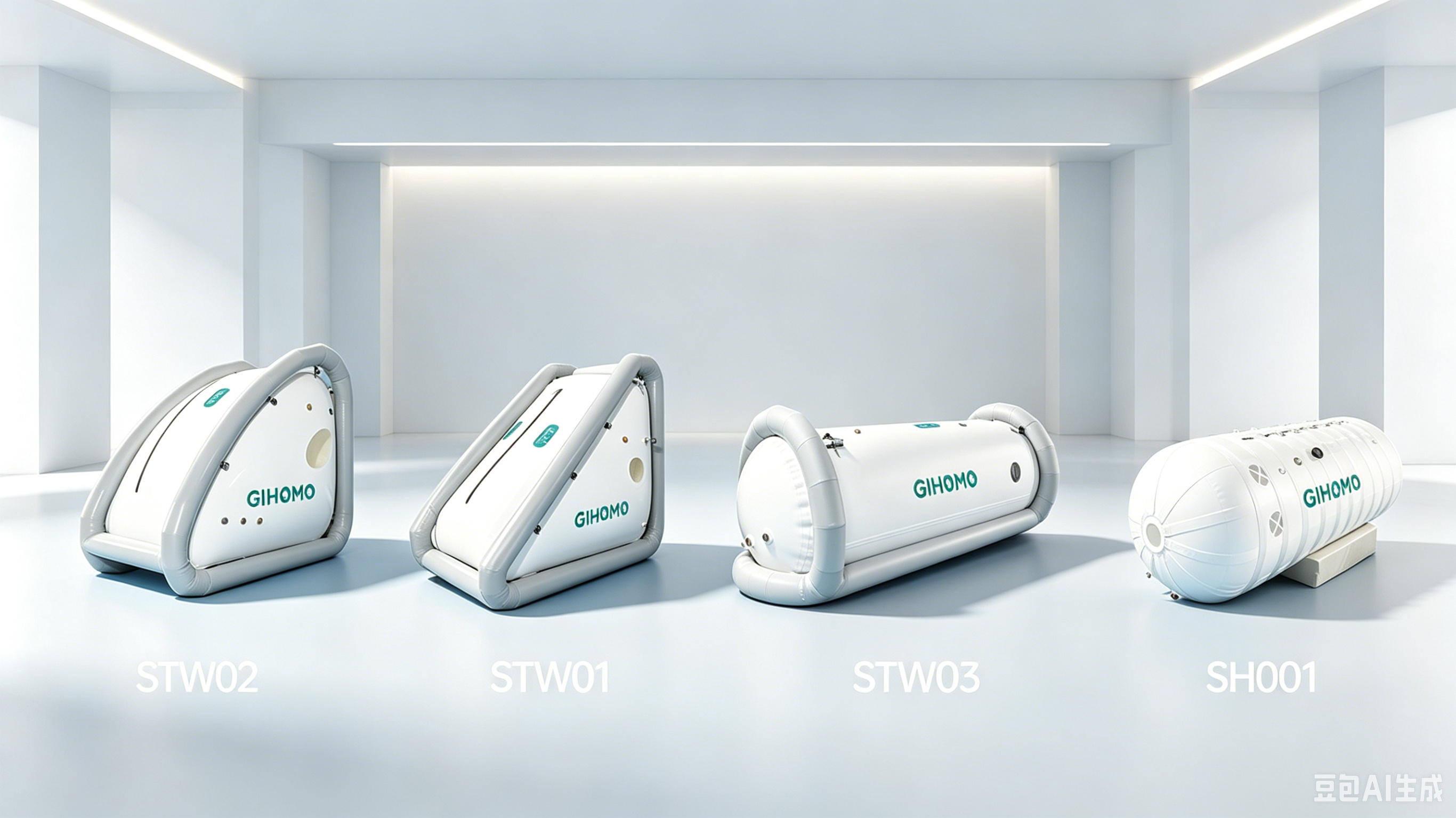 Three types commercial hyperbaric oxygen chamber soft shell 1.5ATA lying type for HBOT business investment